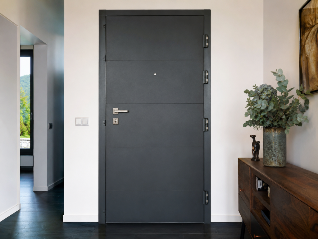 puerta blindada reforzada