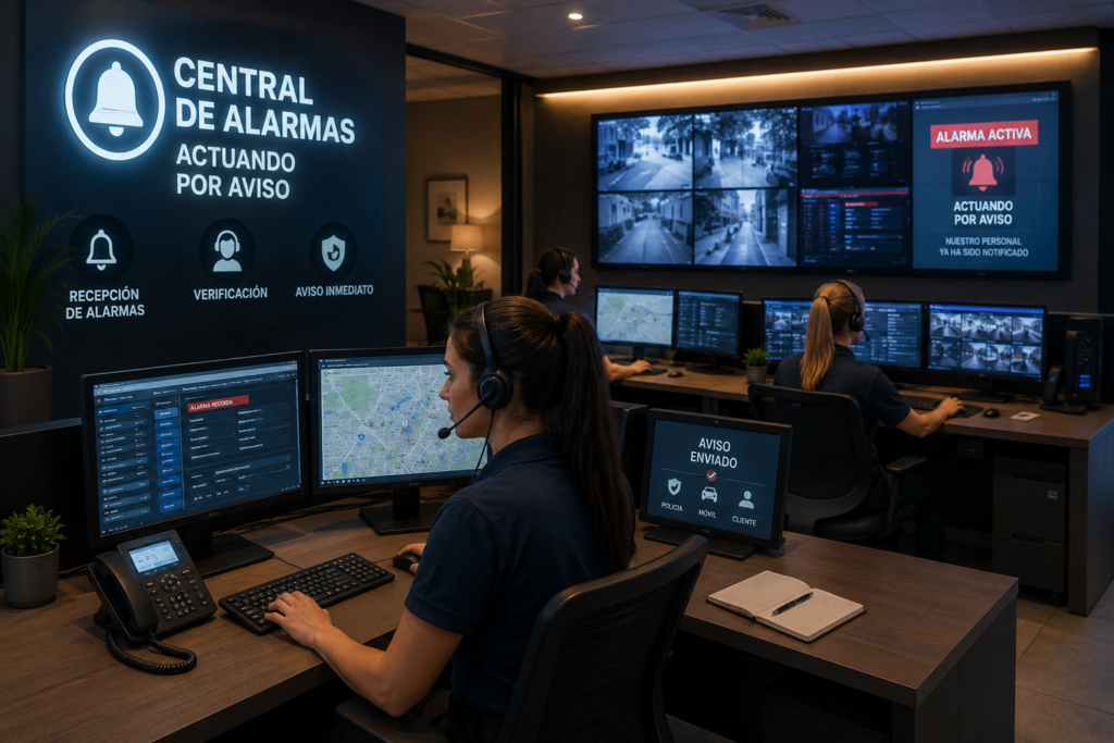 Centrales Receptoras de Alarmas en España